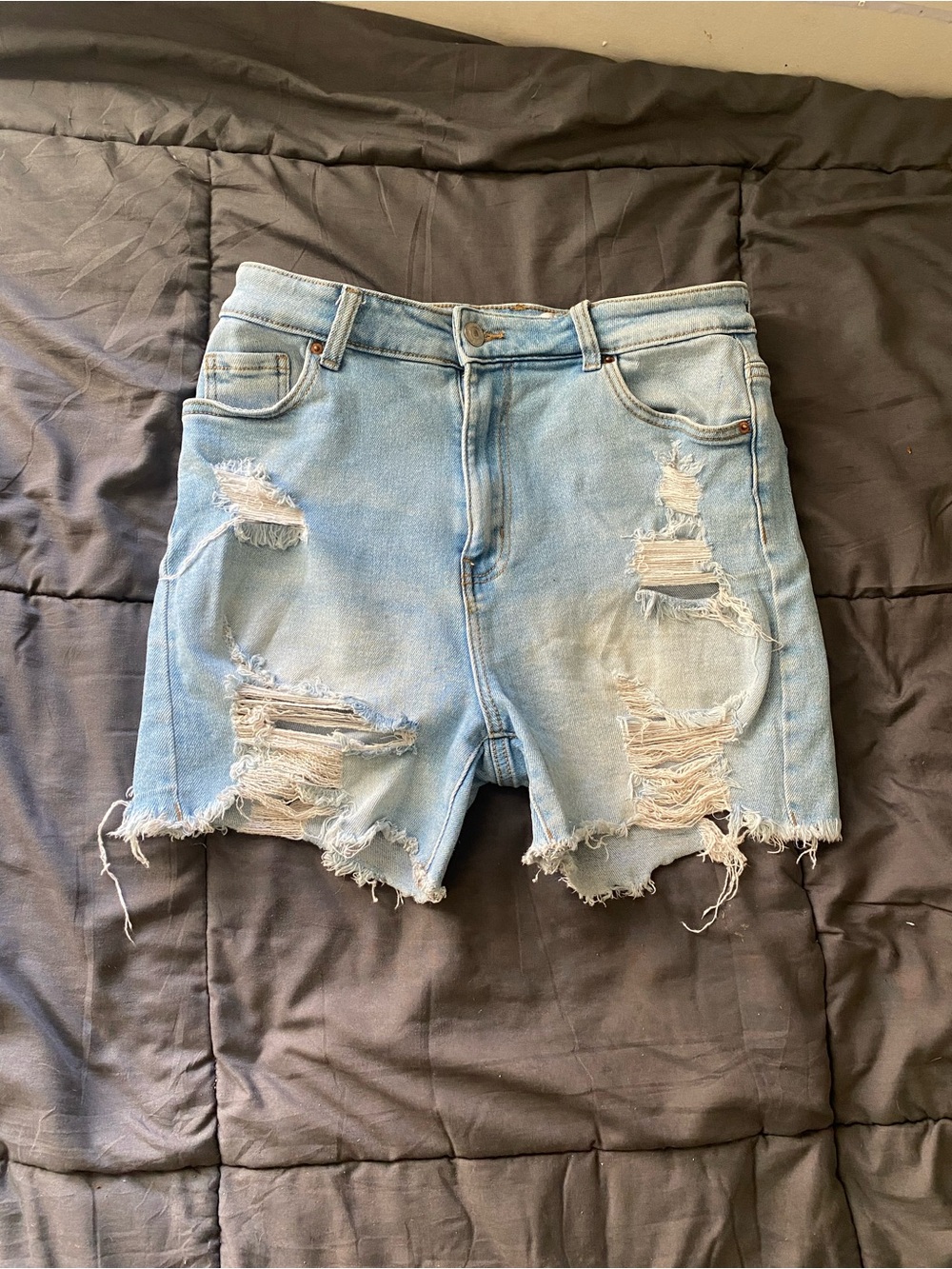 Light Blue Denim Women’s Shorts